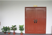 Conference room door